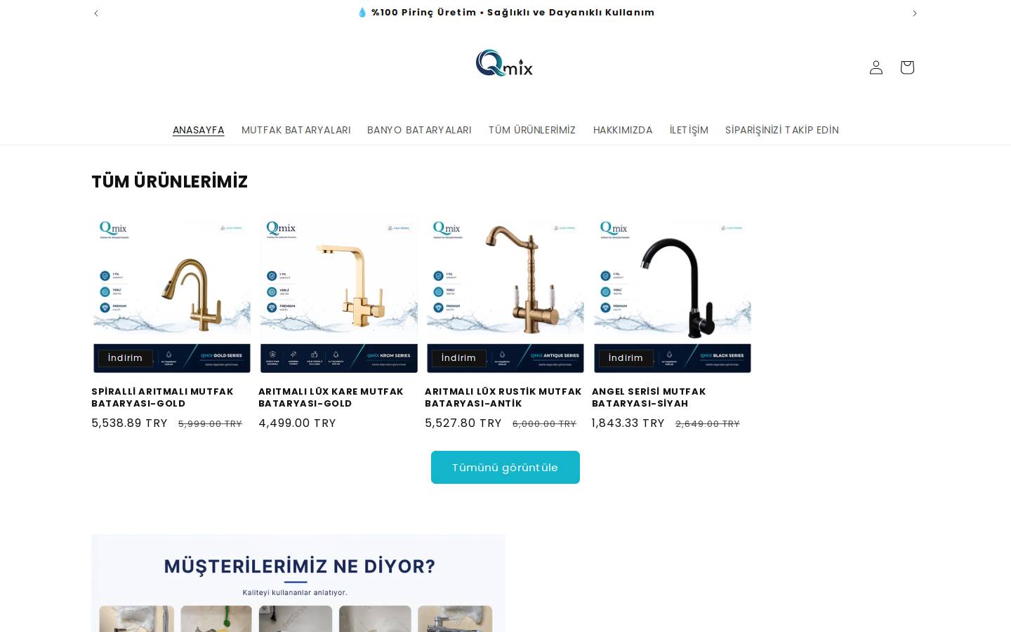 qmix.store homepage screenshot