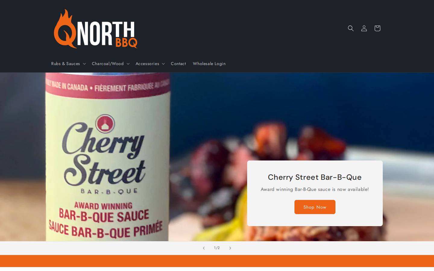 qnorthbbq.com homepage screenshot