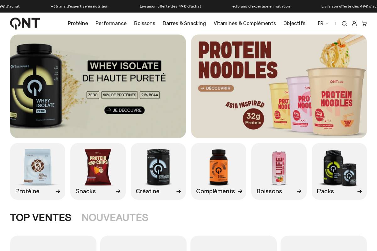 QNT  homepage screenshot