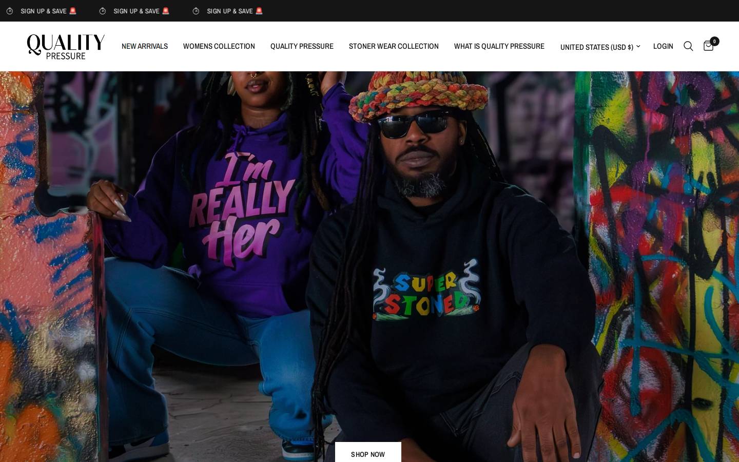 qualitypressureshop.com homepage screenshot