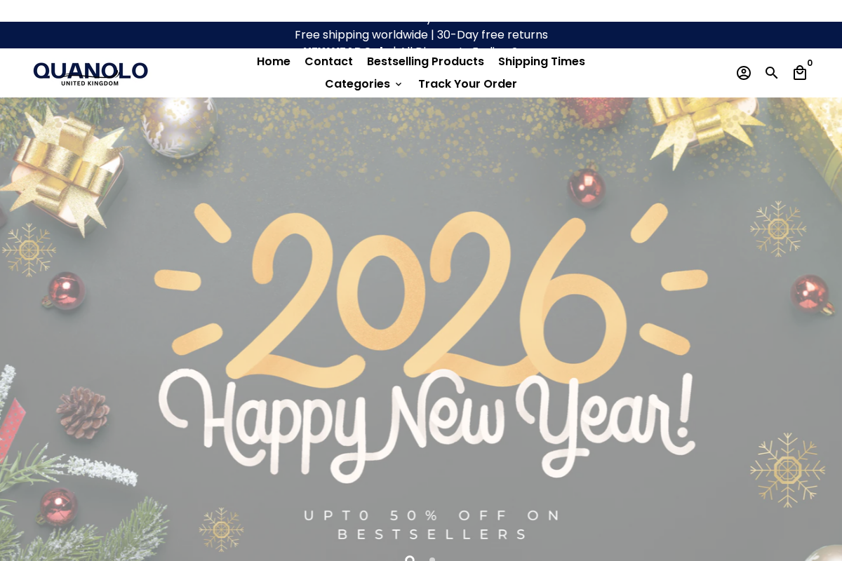 quanoloshop homepage screenshot