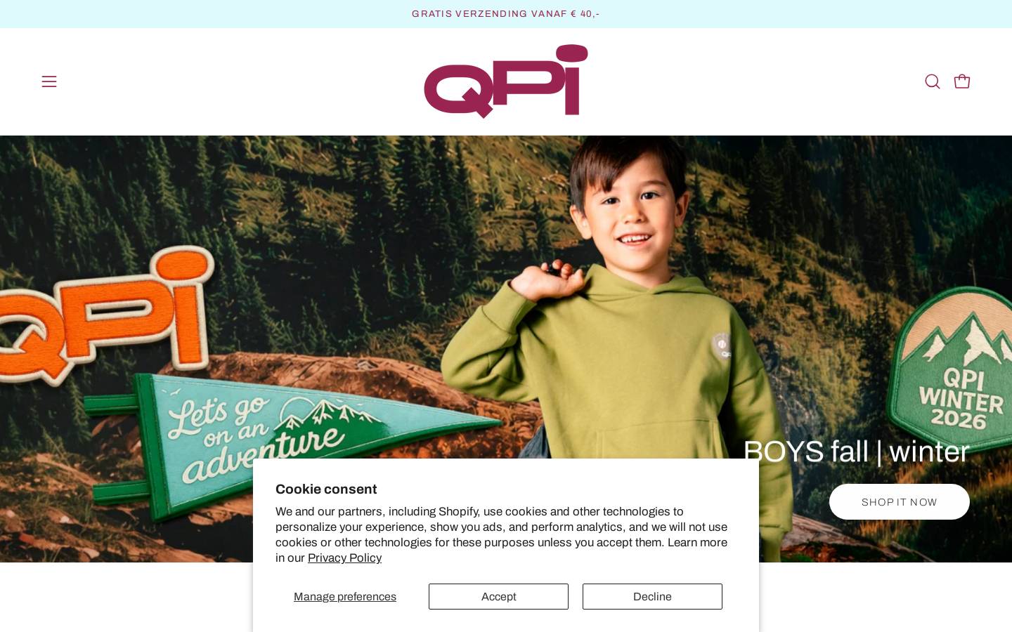 quapikidswear.de homepage screenshot