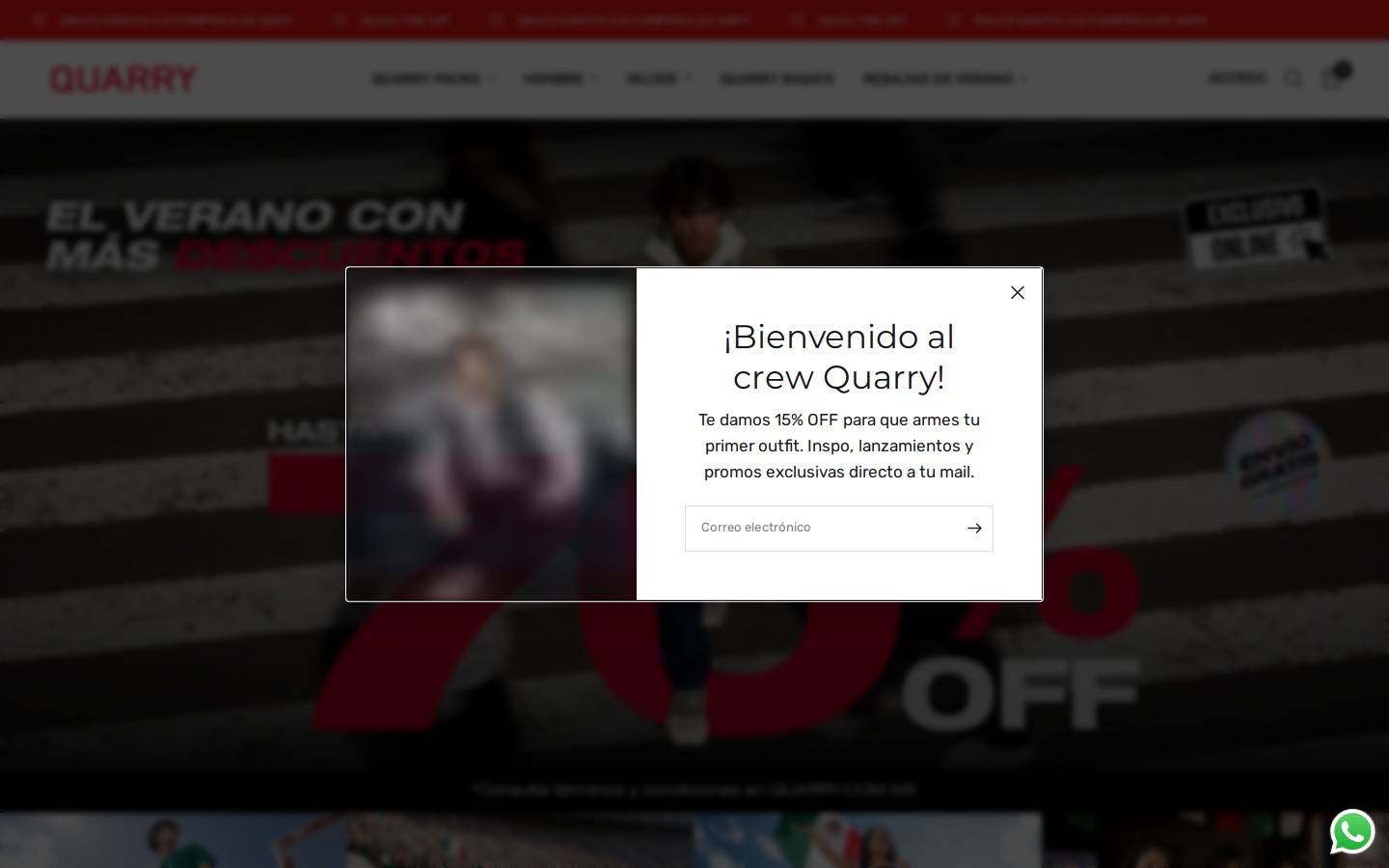 Quarry Integrated Communications homepage screenshot