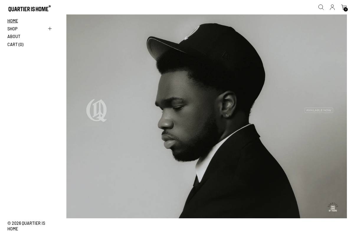 quartierishome.com homepage screenshot