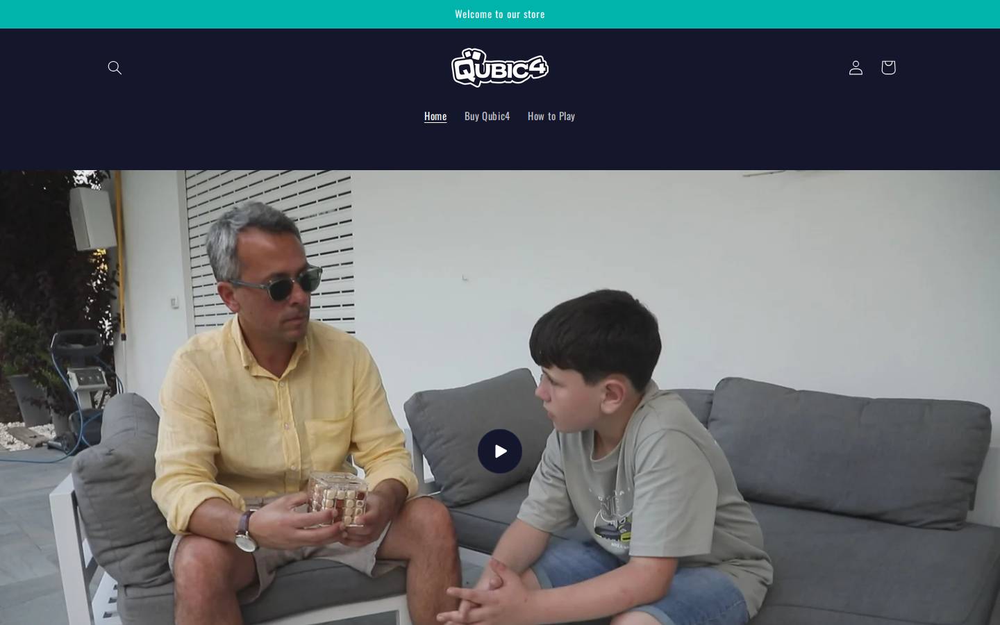 qubic4fun.com homepage screenshot