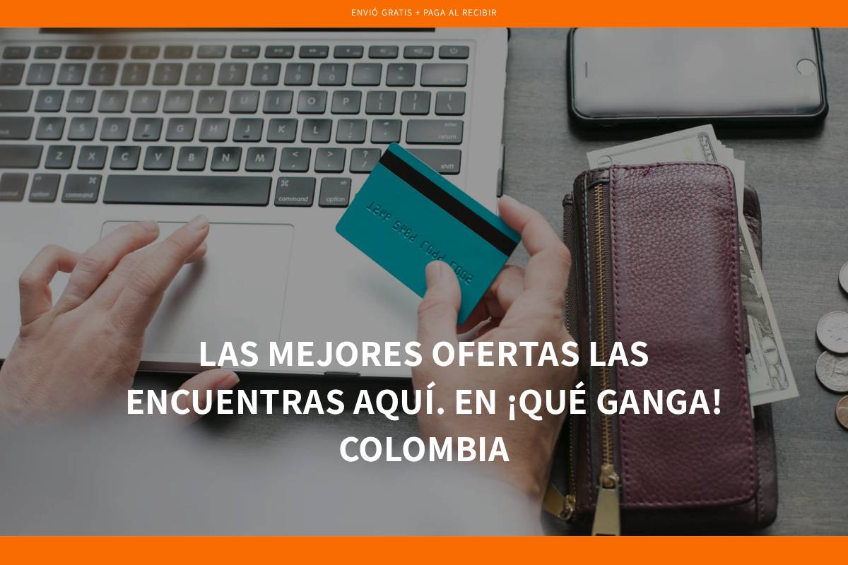 quegangacolombia.com homepage screenshot