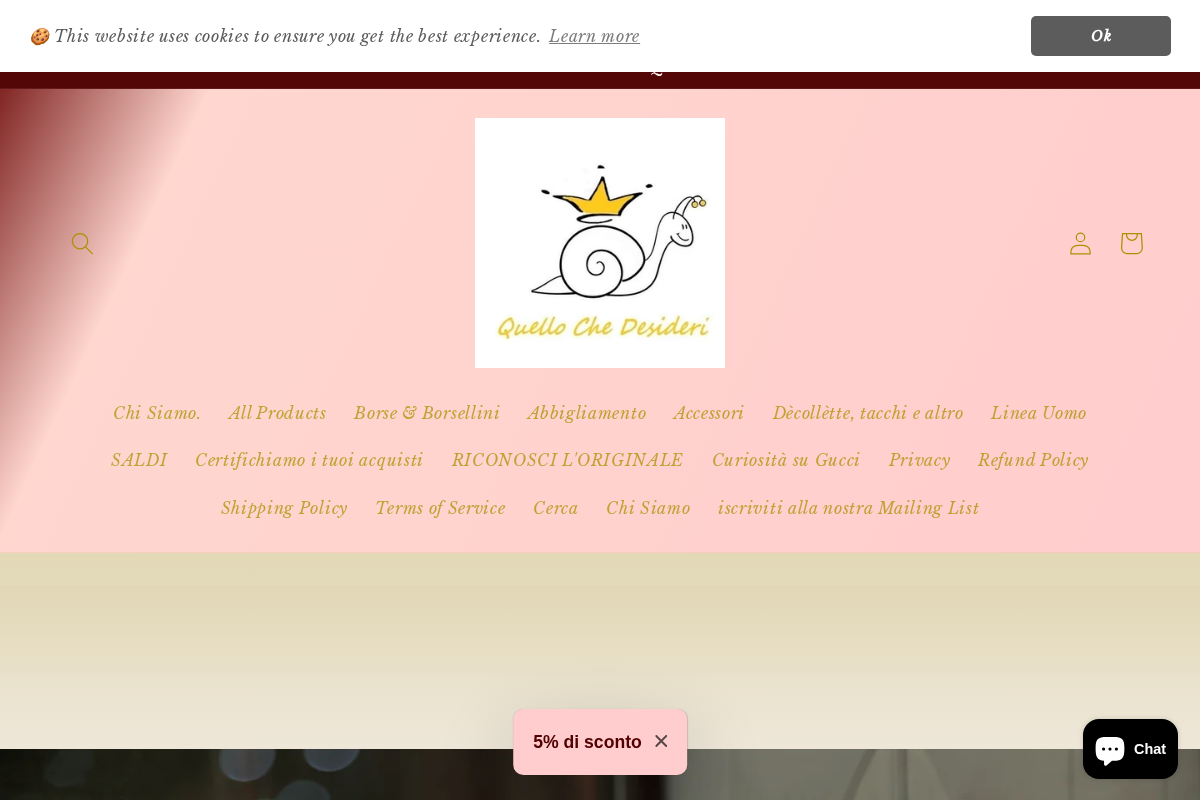 quellochedesideri.com homepage screenshot