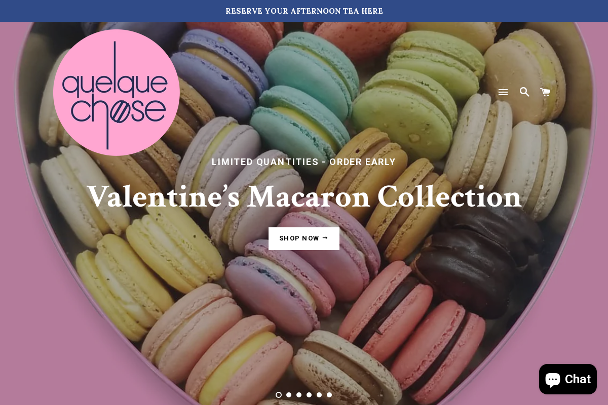 quelque-chose.ca homepage screenshot