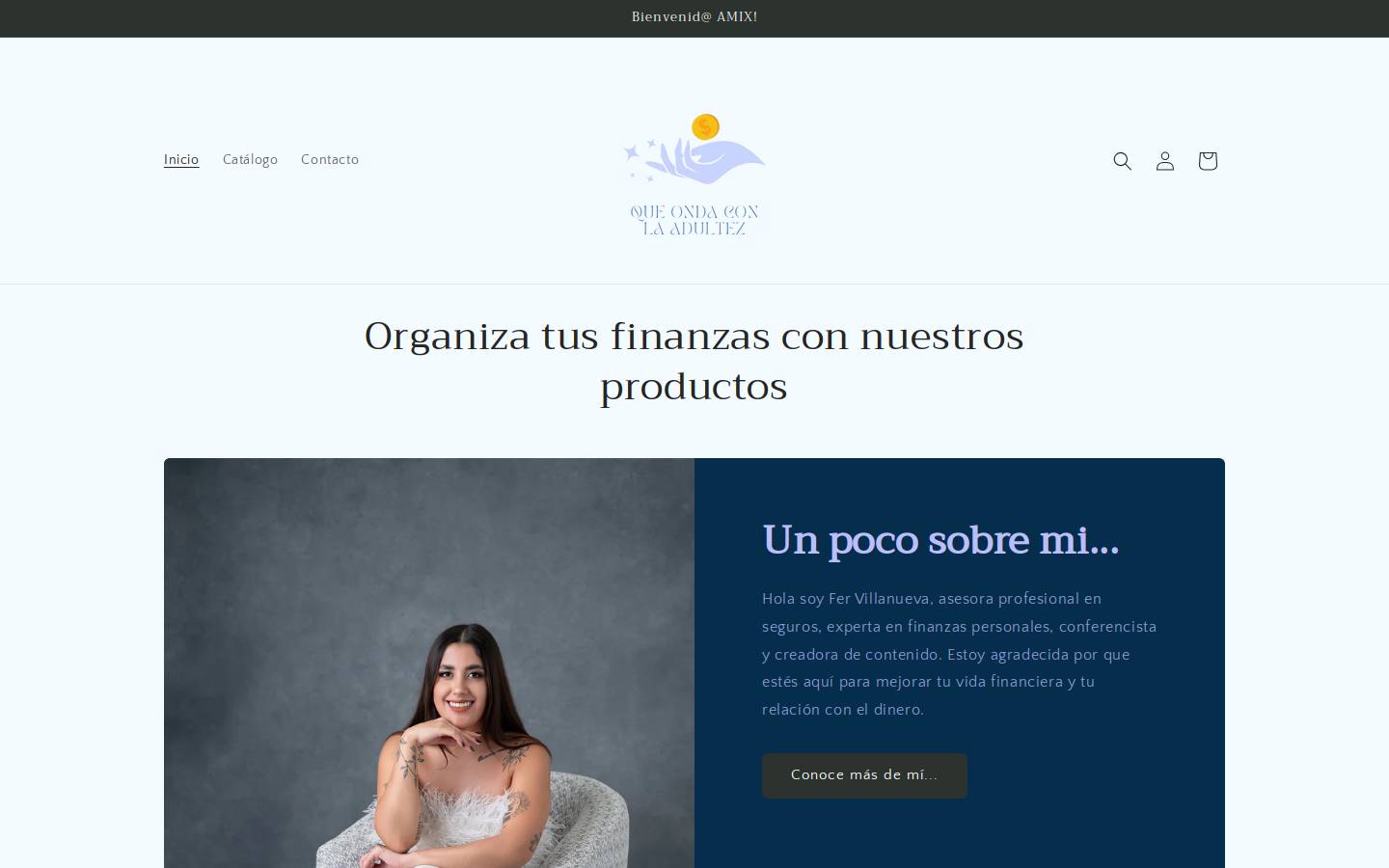 queondaconlaadultez.com homepage screenshot
