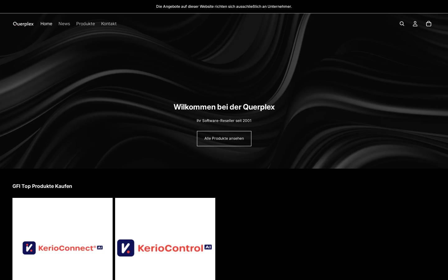 querplex.shop homepage screenshot