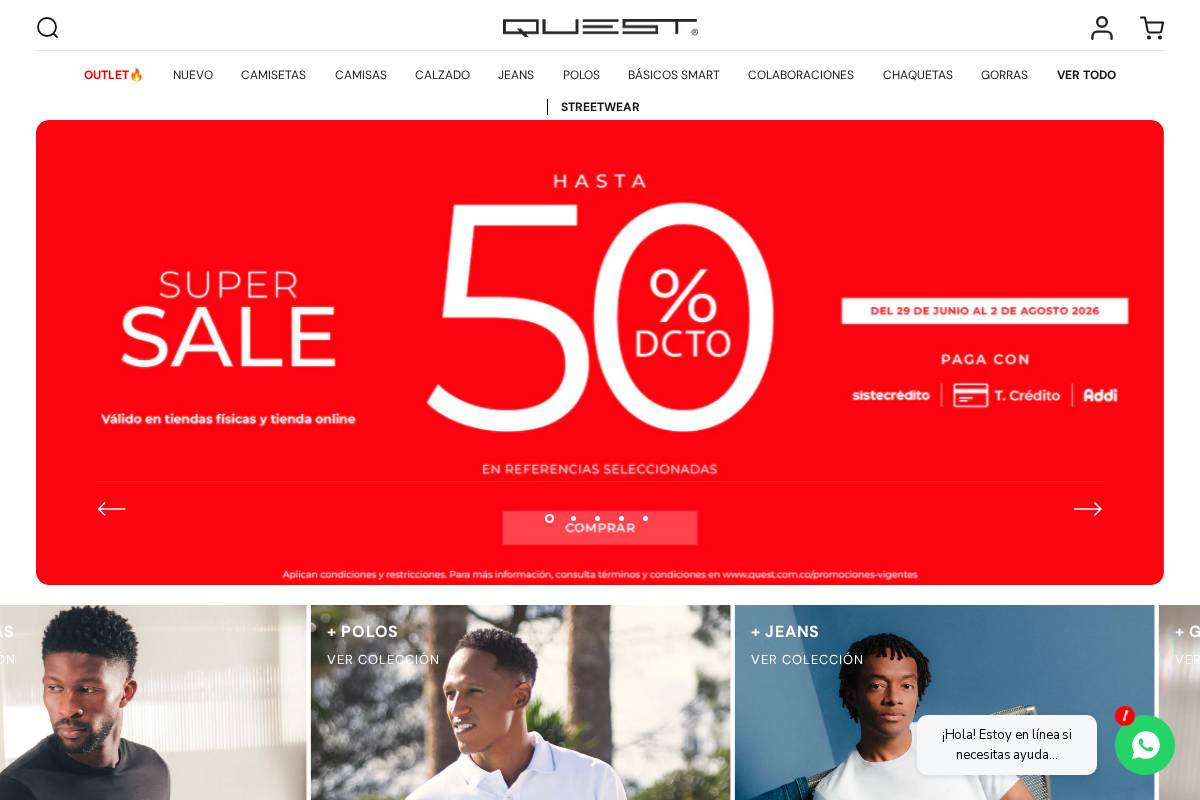 Quest Software homepage screenshot
