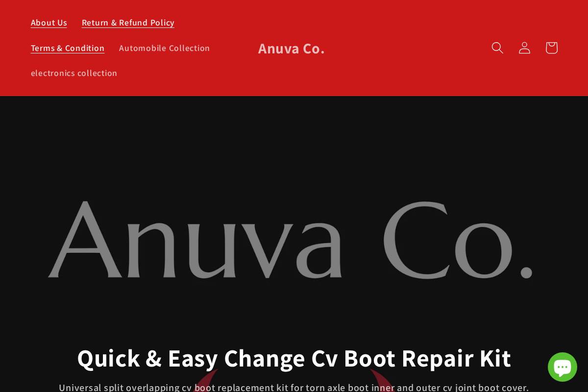 quickchangecvboot.com homepage screenshot