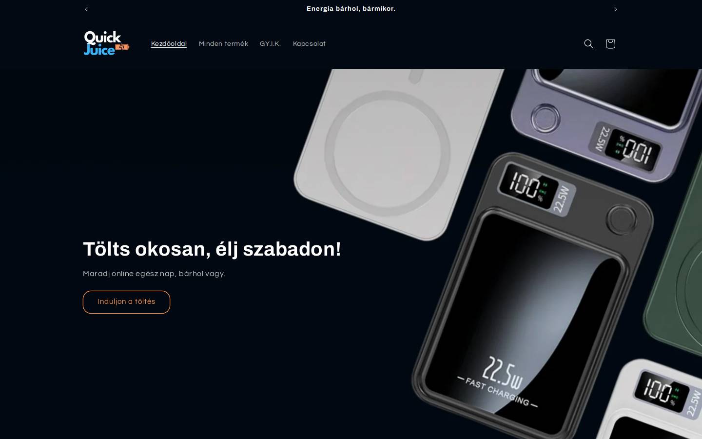 quickjtech.com homepage screenshot