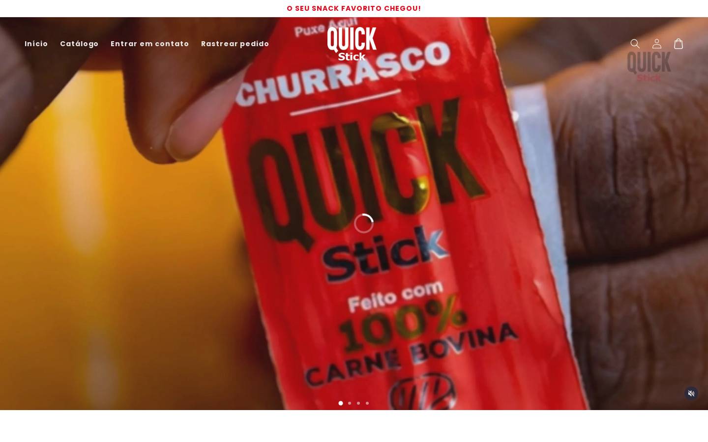 quickstickprotein.com homepage screenshot