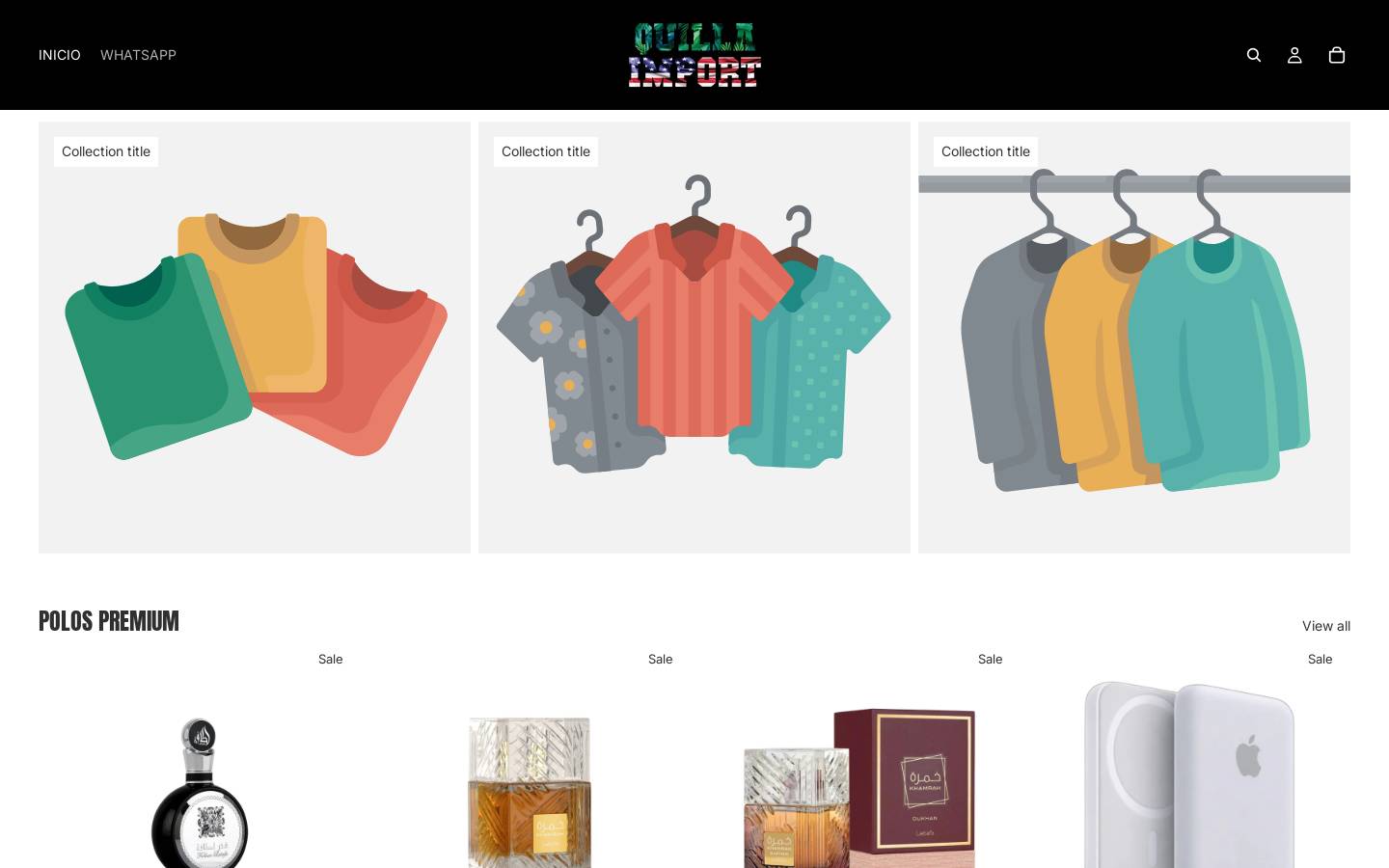 quillaimport.online homepage screenshot