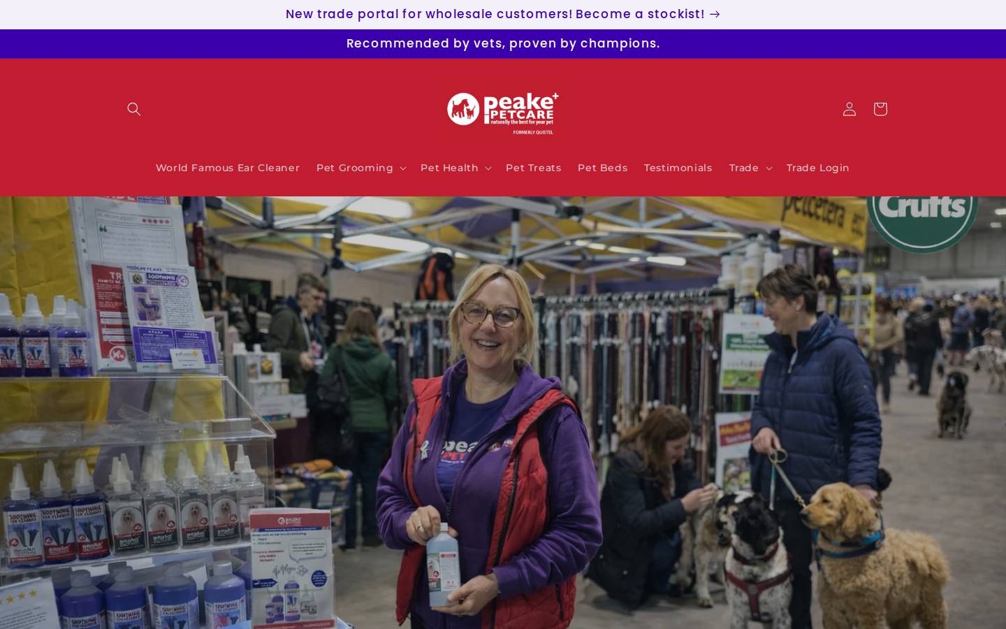 quistel.co.uk homepage screenshot