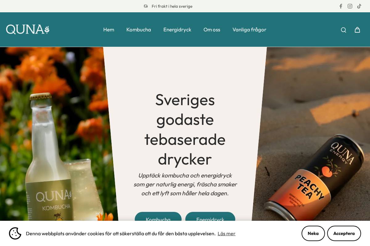 quna.nu homepage screenshot