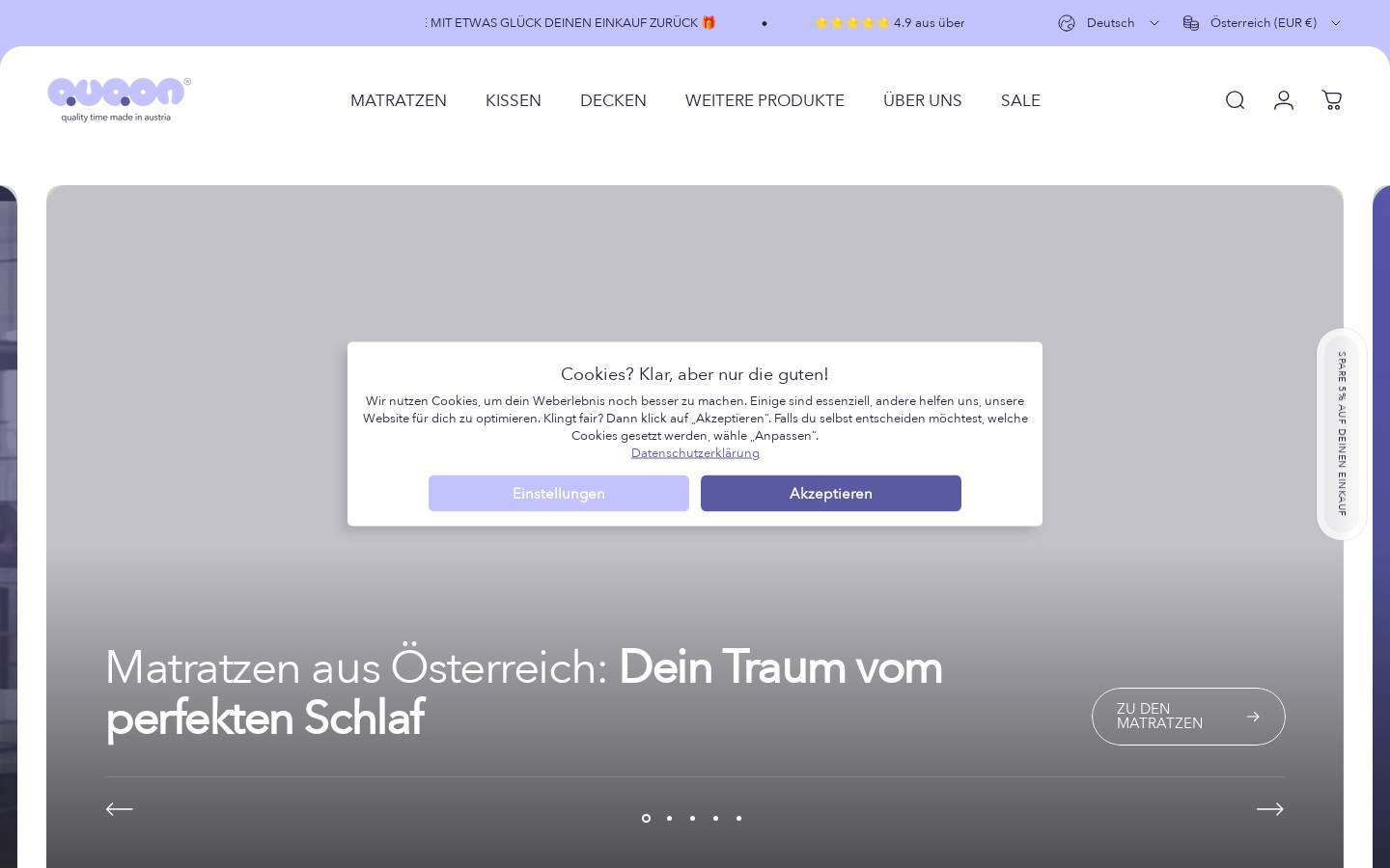 quqon.cz homepage screenshot