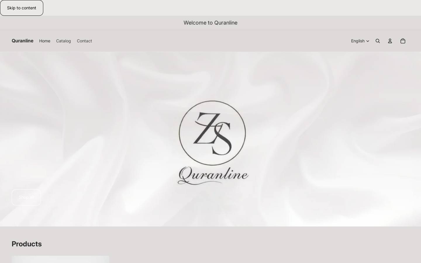 quranline.se homepage screenshot