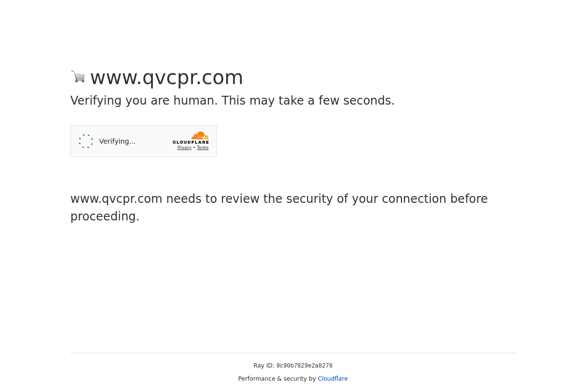 qvcpr.com homepage screenshot