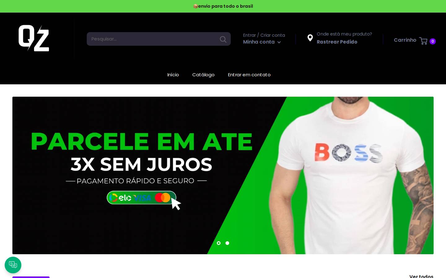 qzstored.online homepage screenshot