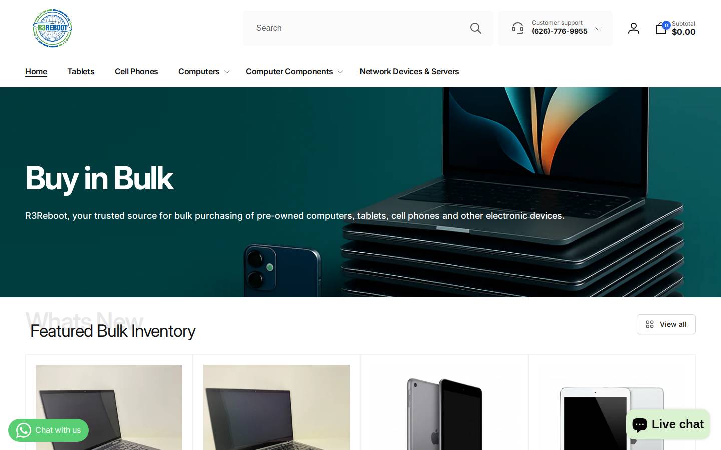 r3reboot.com homepage screenshot