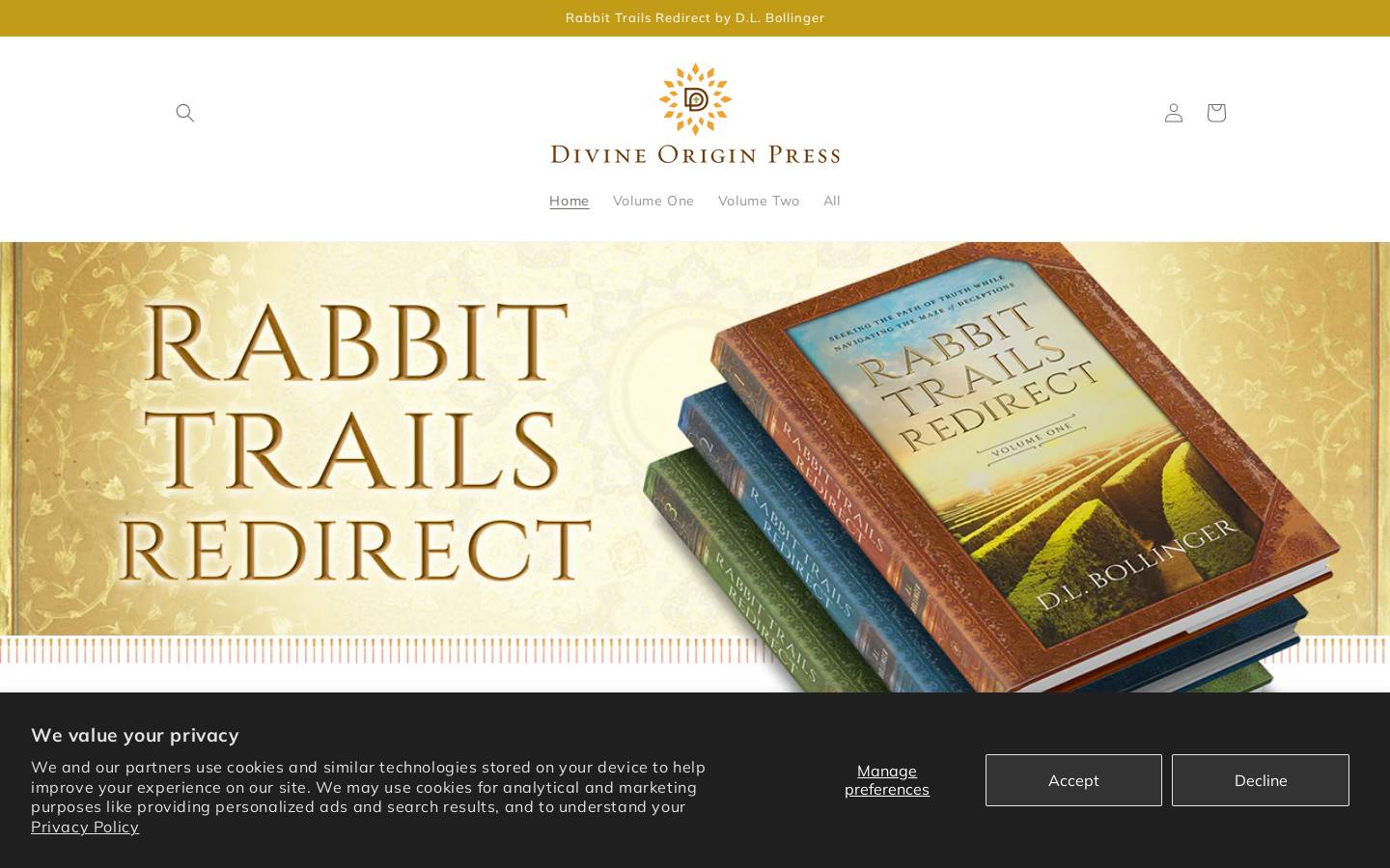 rabbittrailsredirect.com homepage screenshot