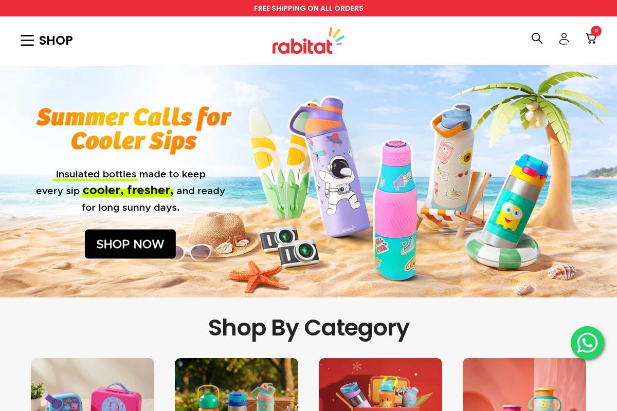 rabitat.com homepage screenshot