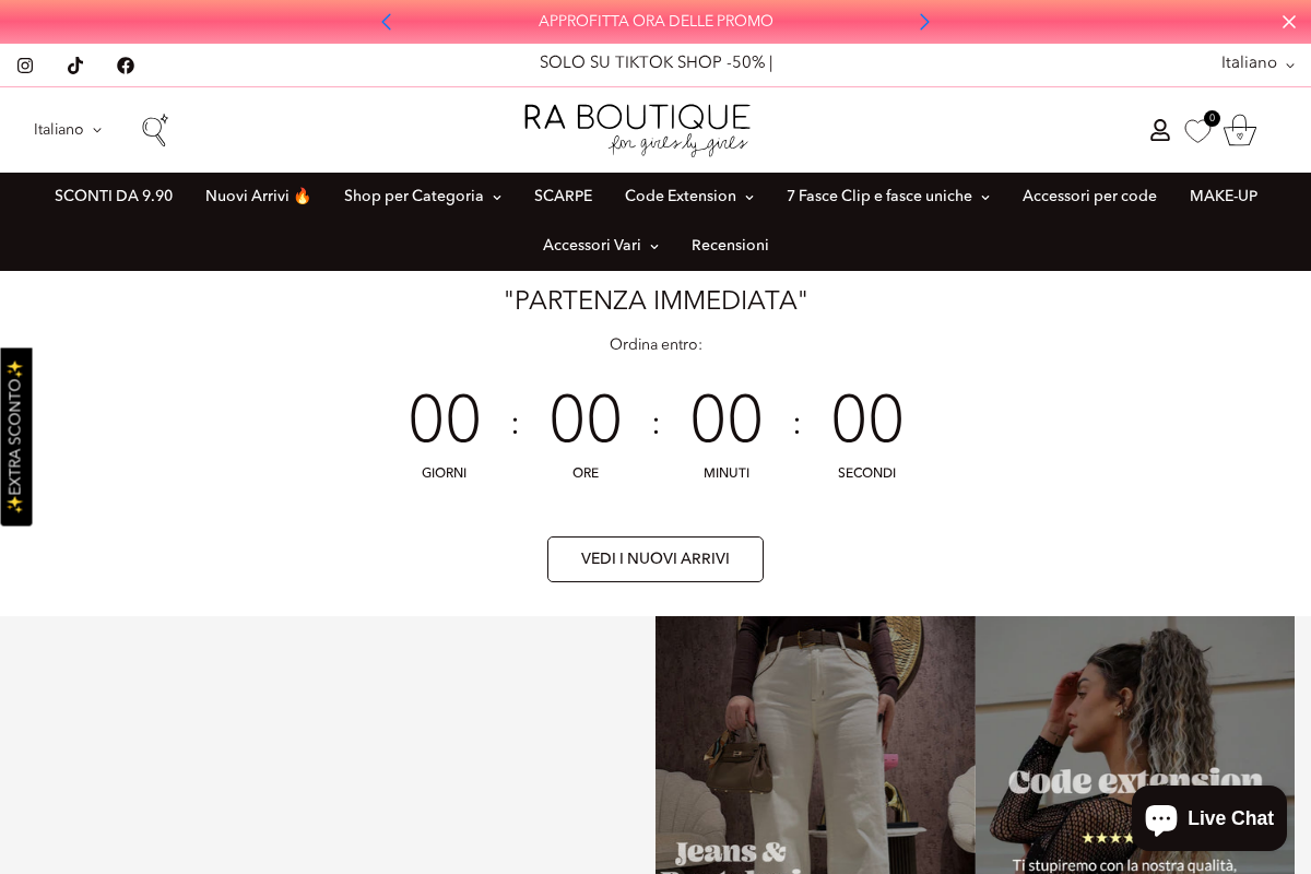 Raboutique homepage screenshot