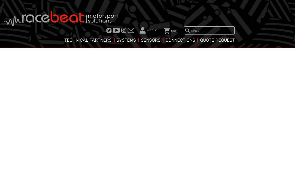 racebeat.net homepage screenshot