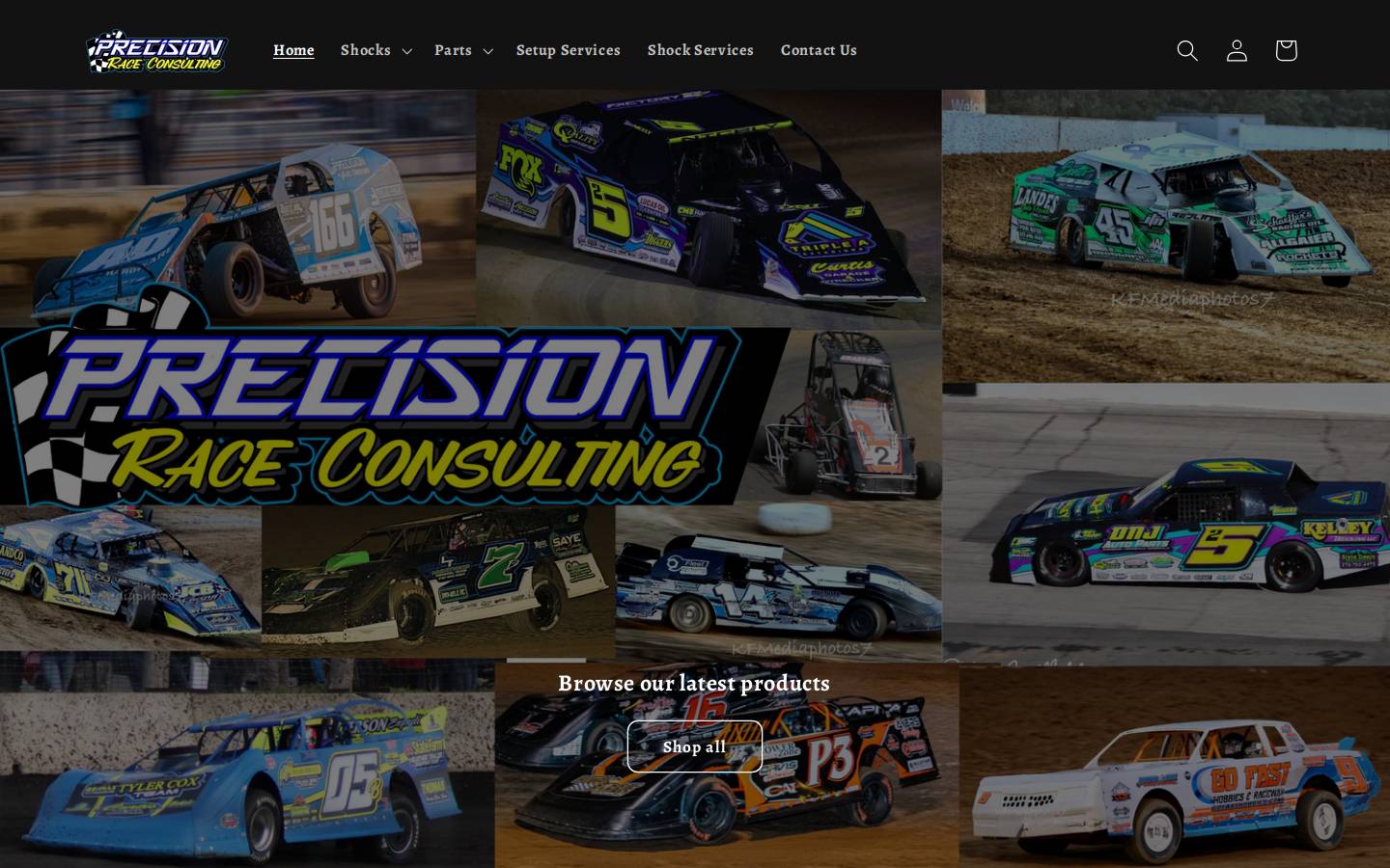 raceprc.com homepage screenshot