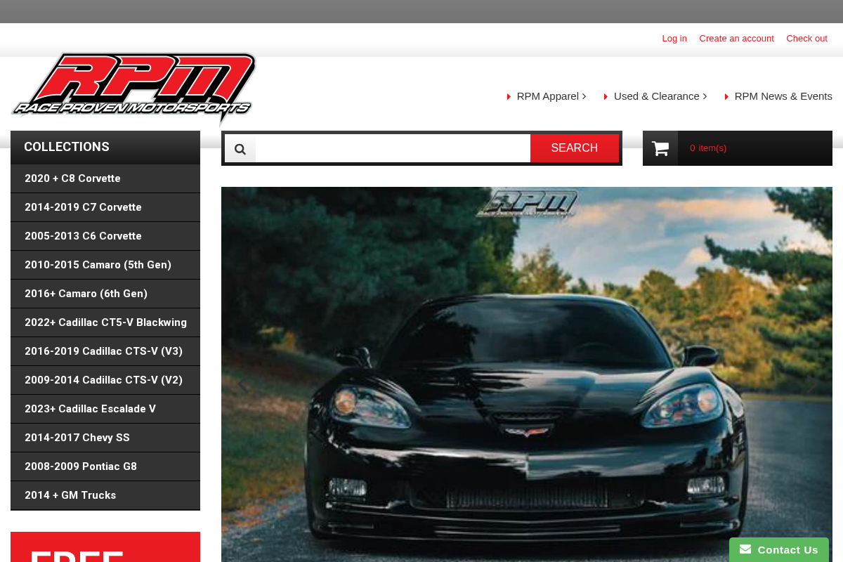 raceprovenmotorsports.net homepage screenshot
