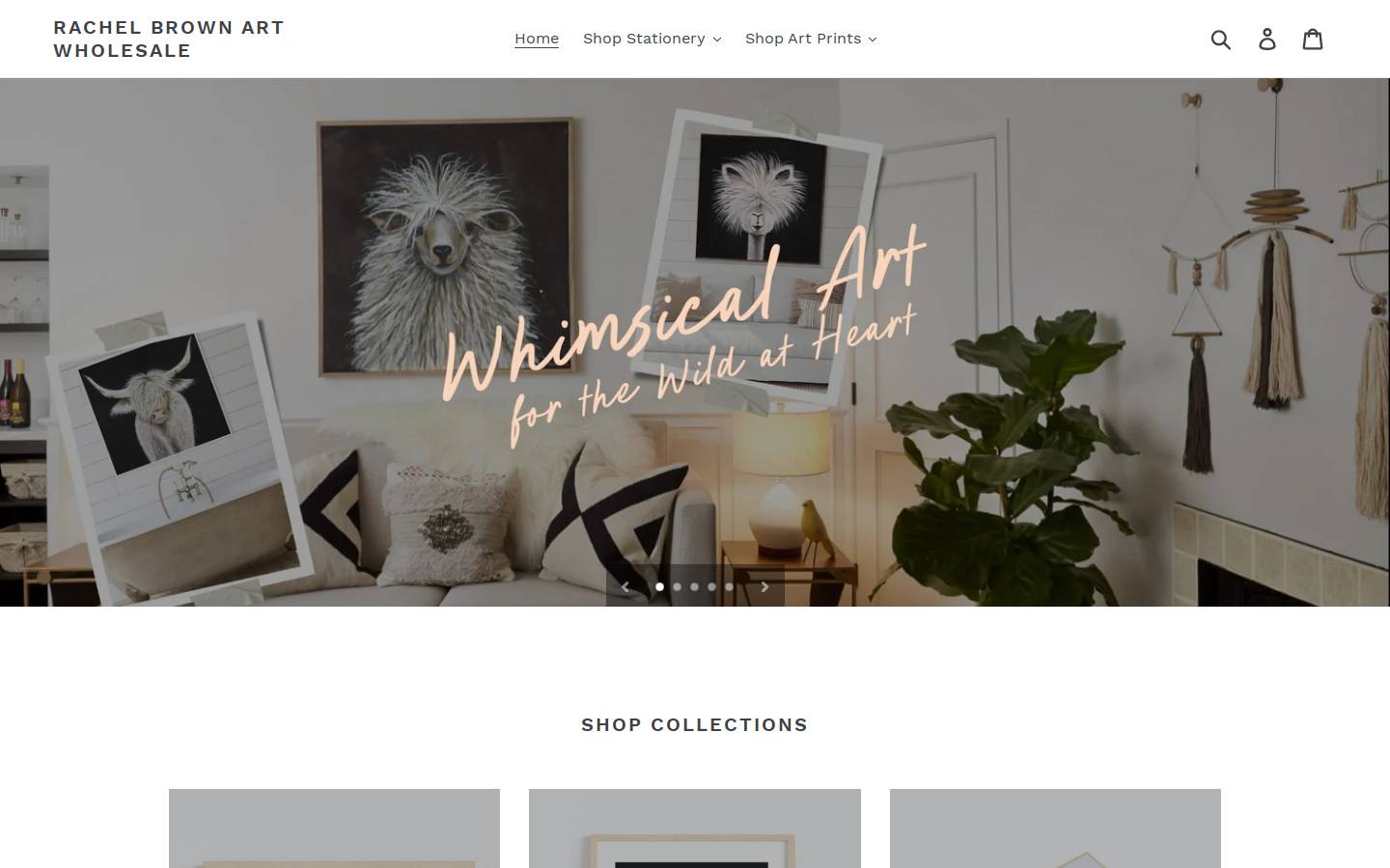 rachelbrownwholesale.com homepage screenshot
