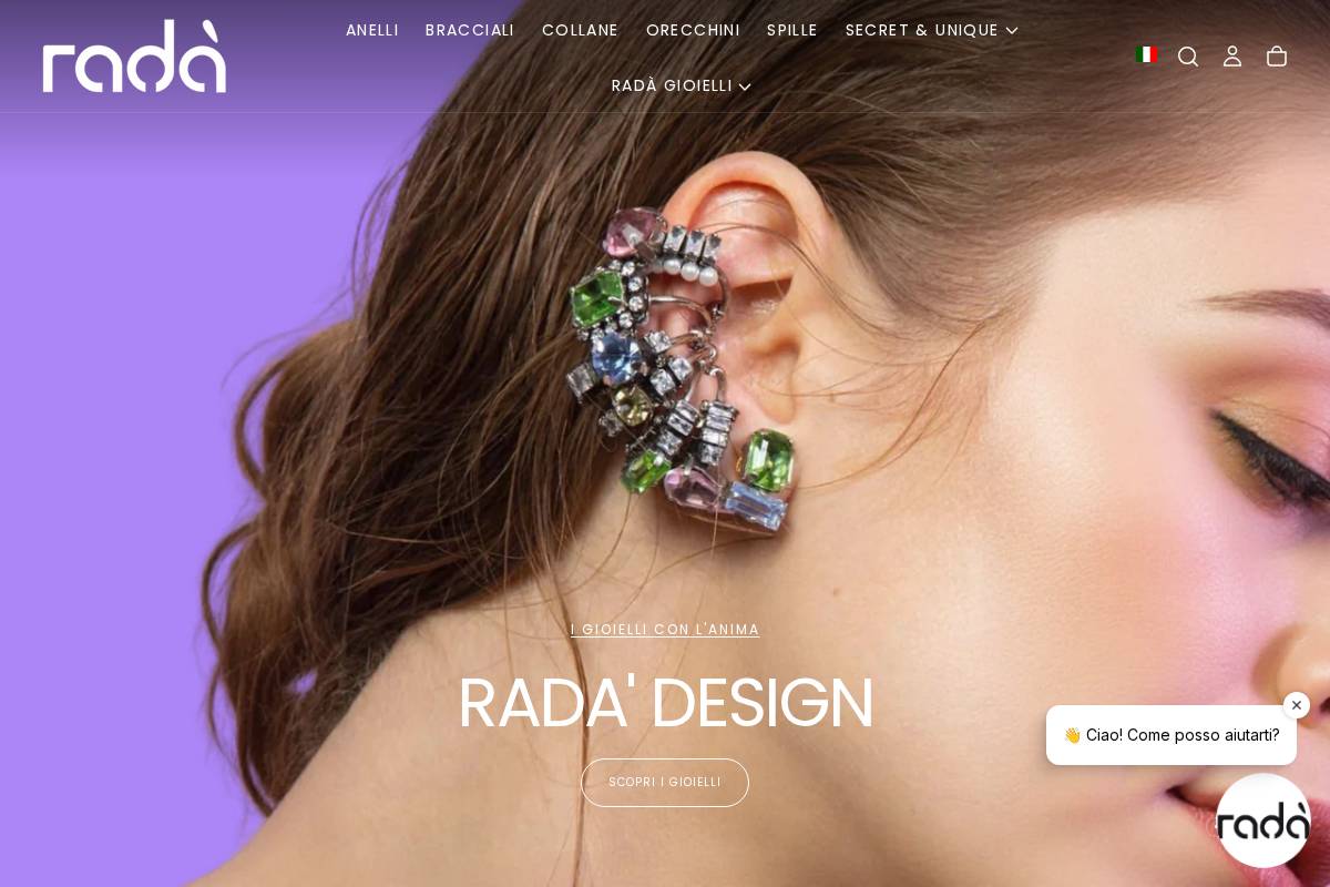 rada.it homepage screenshot