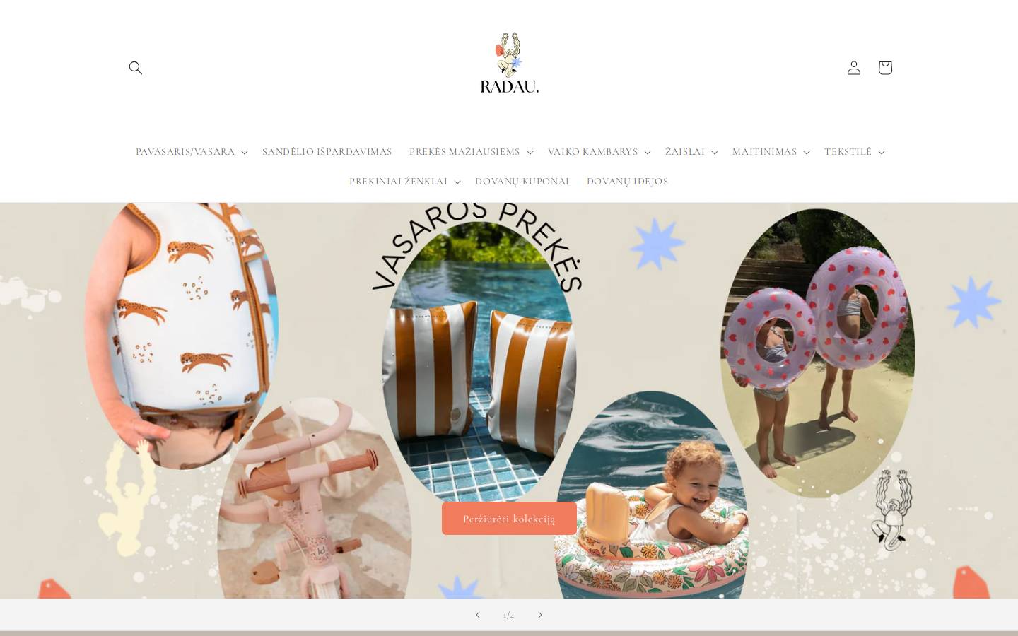 radau.shop homepage screenshot