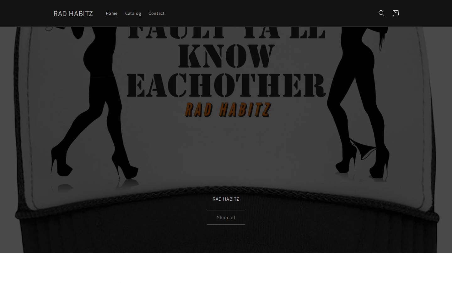 radhabitz.com homepage screenshot