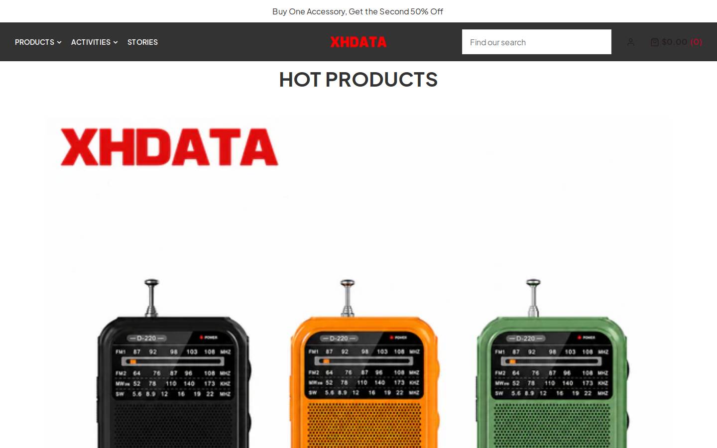 radiwow.com homepage screenshot