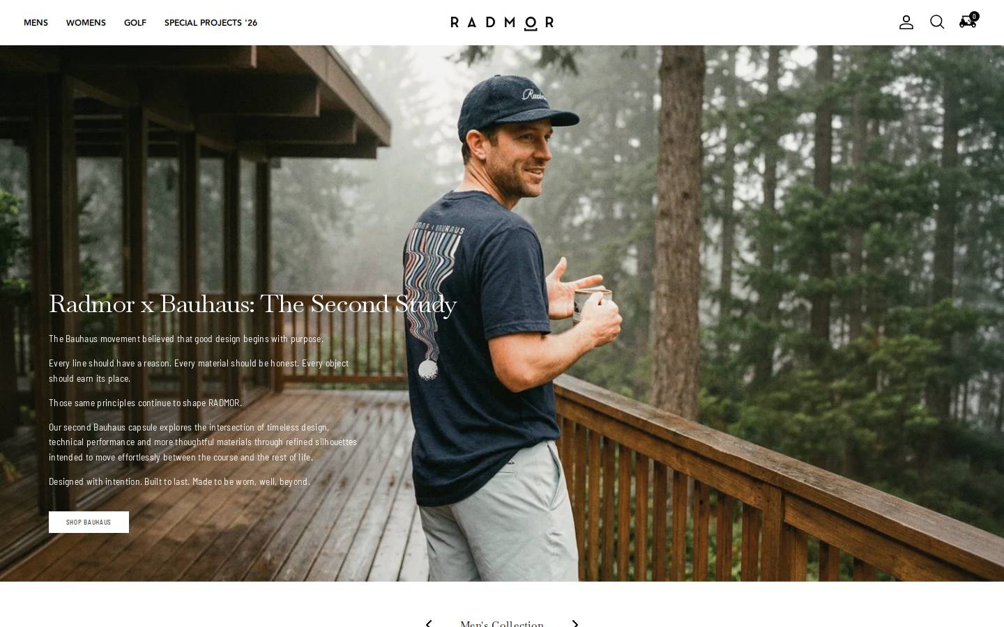 radmorgolf.com homepage screenshot