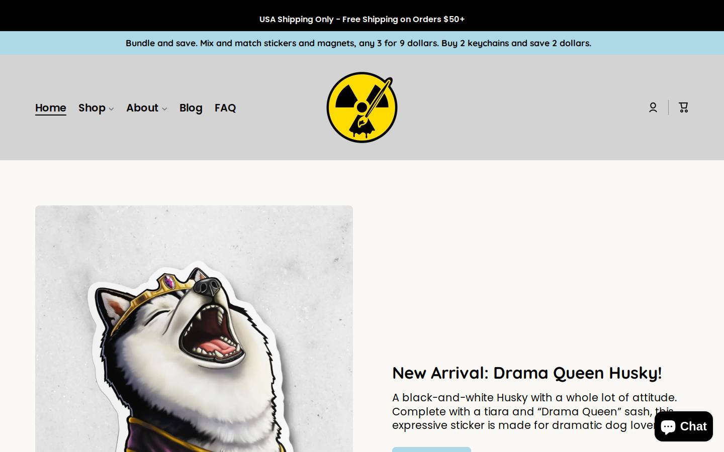 radtechartist.com homepage screenshot