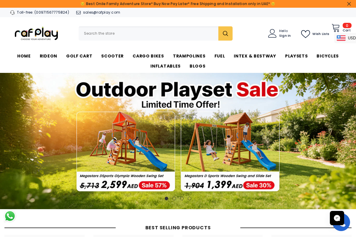 rafplay.com homepage screenshot