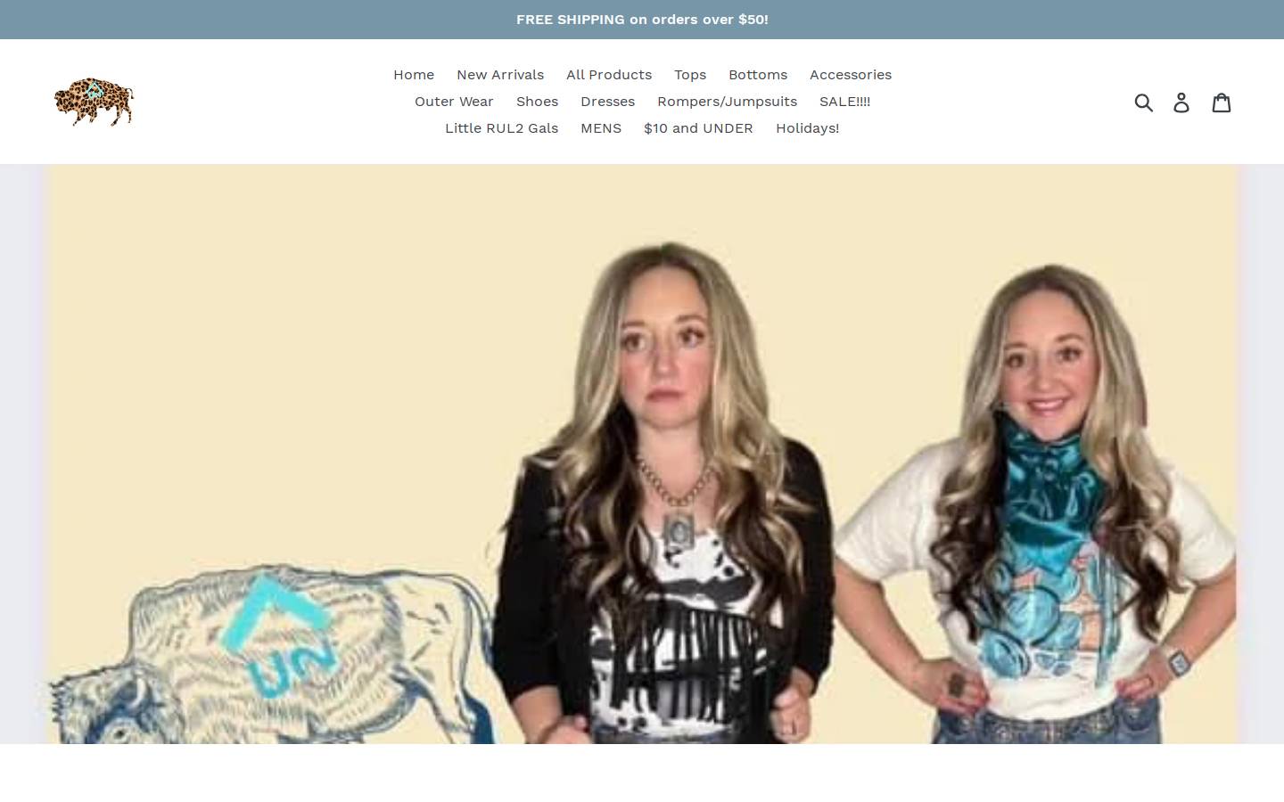 rafterulazy2boutique.com homepage screenshot