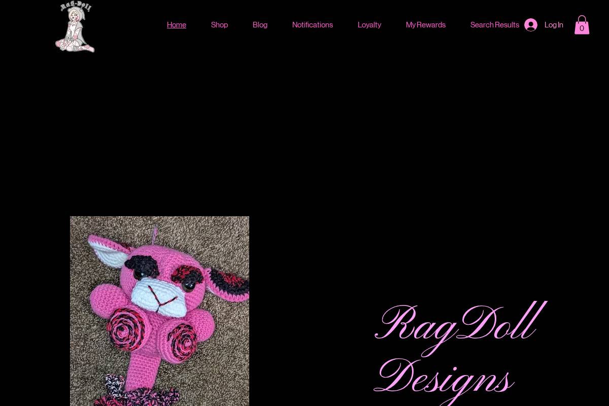 ragdolldesigns.com homepage screenshot