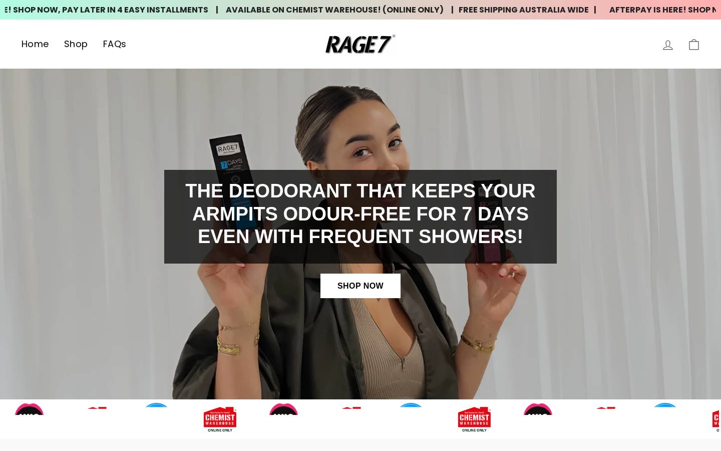 rage7.com homepage screenshot
