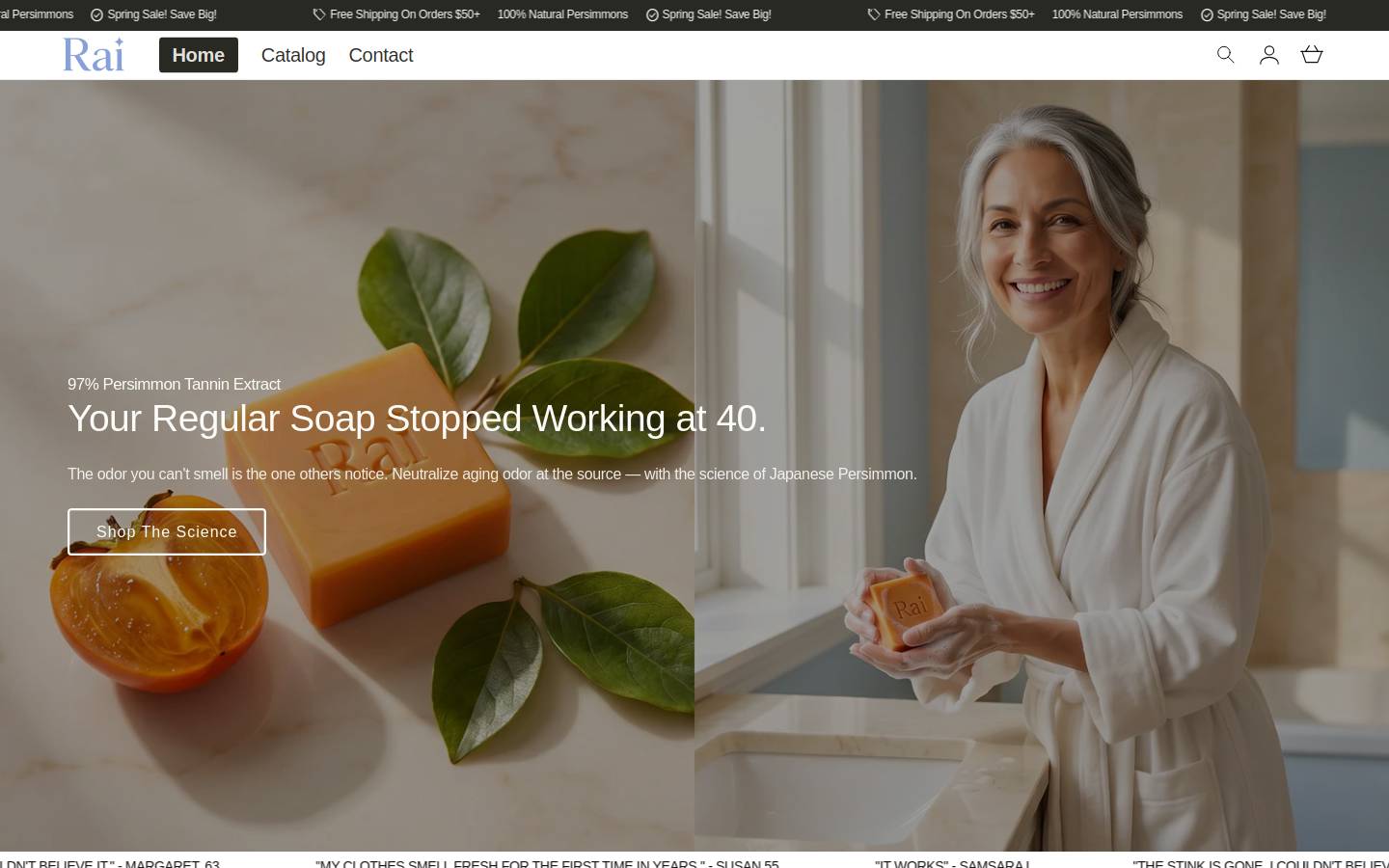 raibody.com homepage screenshot