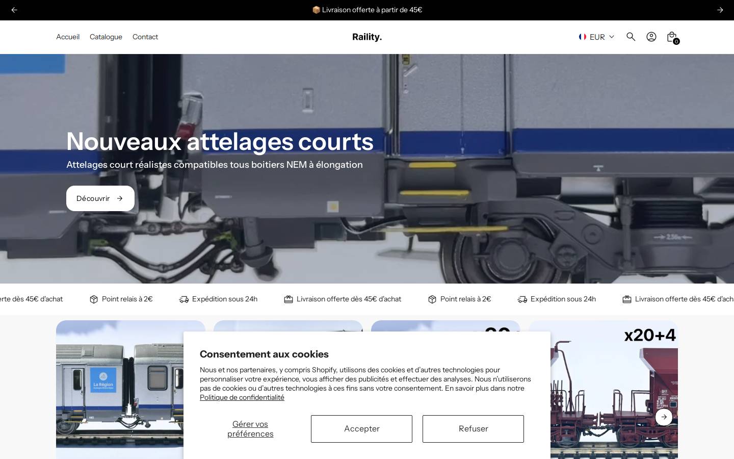 raility.co homepage screenshot