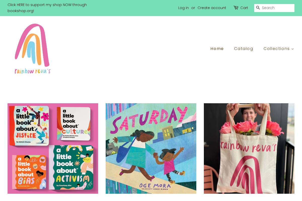 rainbowrevas.com homepage screenshot