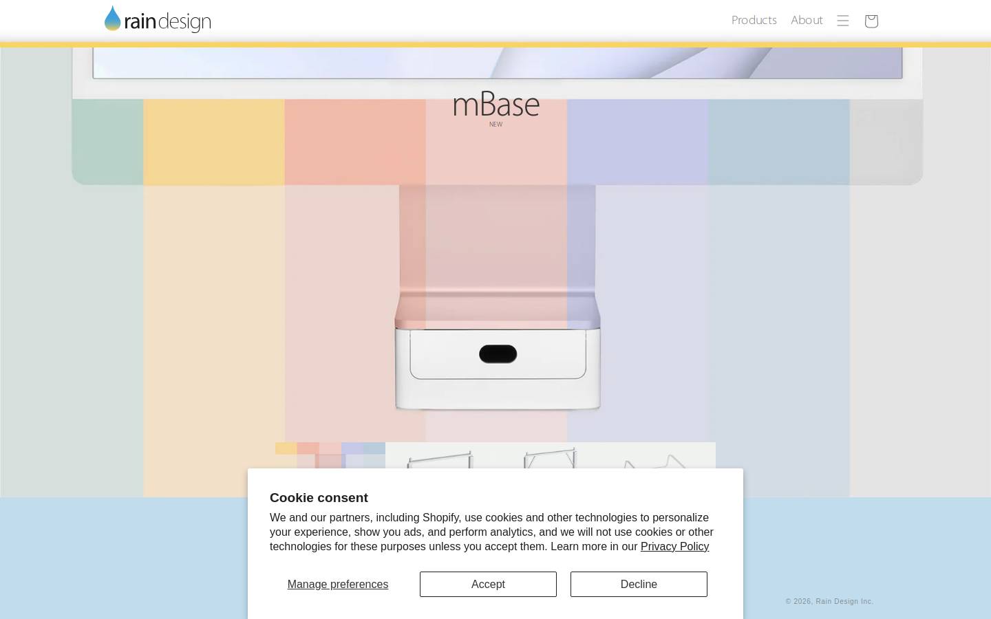raindesigninc.com homepage screenshot