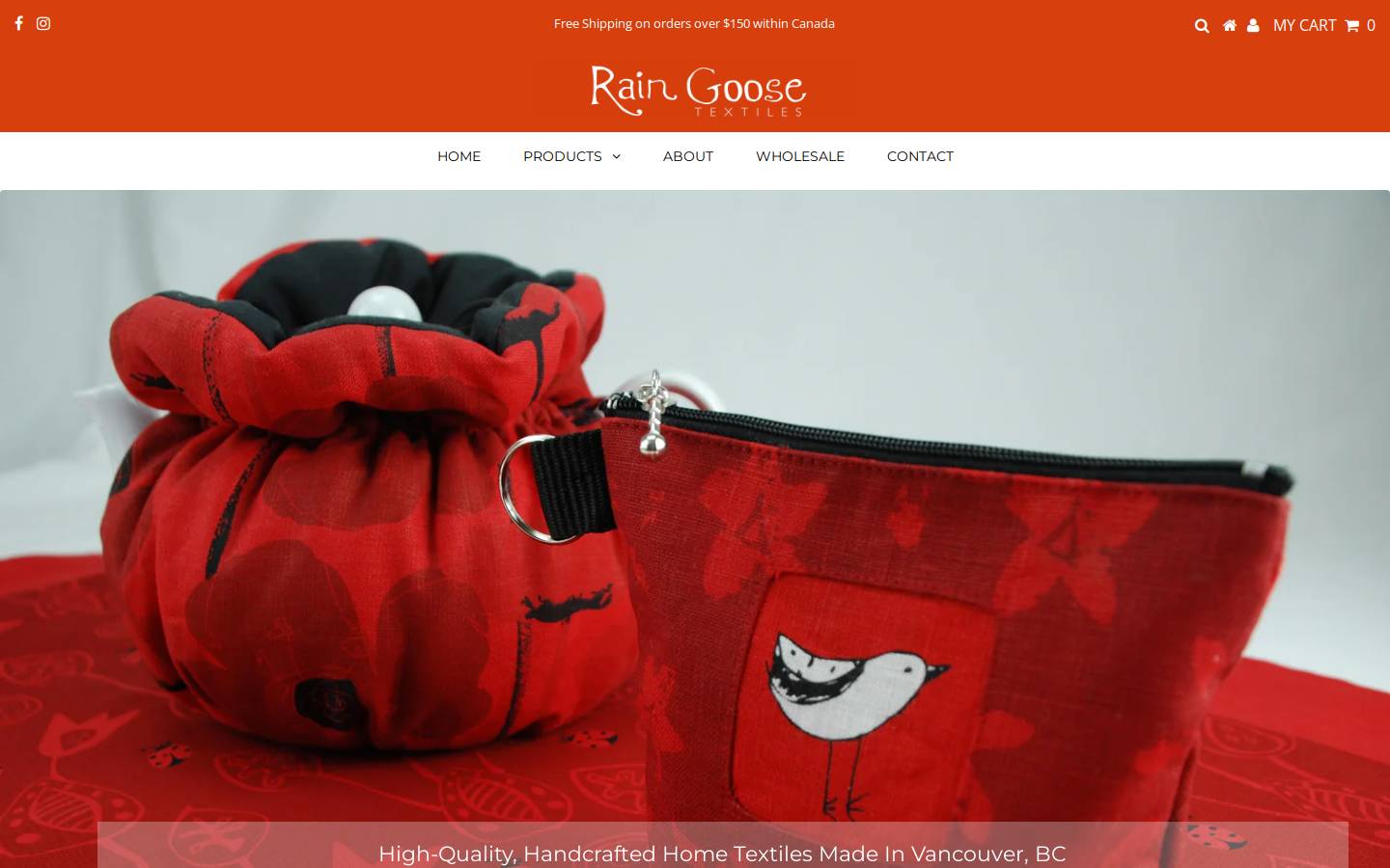 raingoose.com homepage screenshot