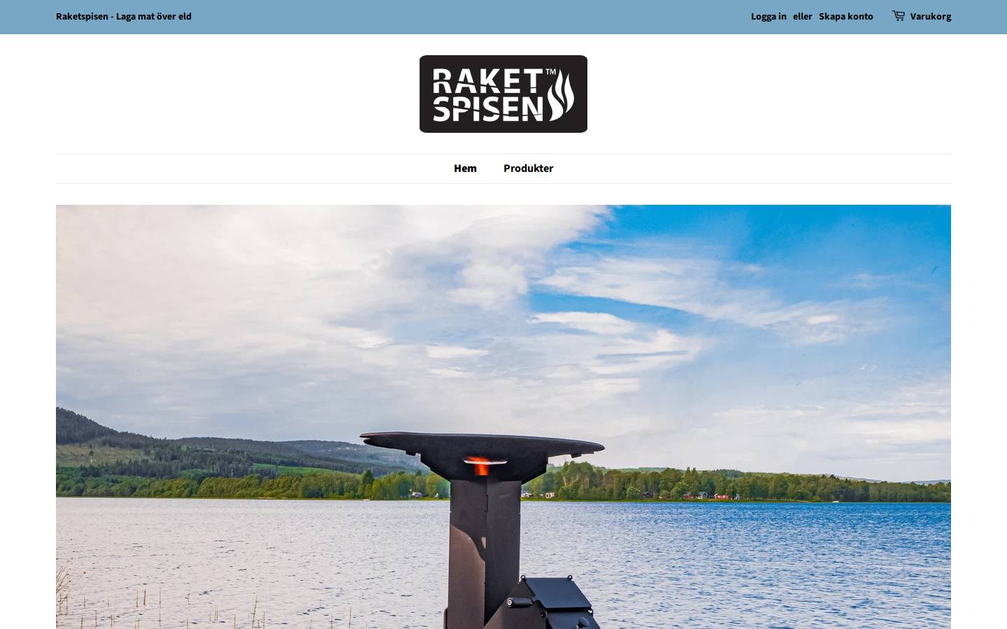 raketspisen.se homepage screenshot