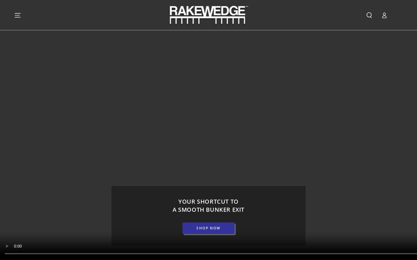 rakewedge.com homepage screenshot